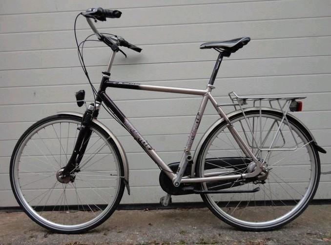 Herenfiets Multicycle 7 versnellingen, maat 58, 28" wielen, Fietsen en Brommers, Overige Fietsen en Brommers, Gebruikt, Ophalen
