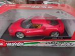 Ferrari 296 GTB 1/18 Bburago, Ophalen of Verzenden, Nieuw, Auto, Burago