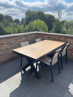 Tuintafel, Tuin en Terras, Tuintafels, Ophalen, Zo goed als nieuw, Rechthoekig, Aluminium