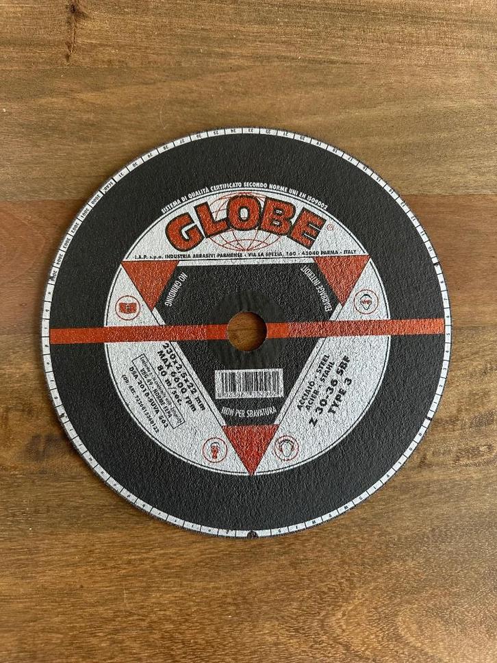 50 Stuks Globe slijpschijven 230x2.5x22mm – staal/metaal, Doe-het-zelf en Bouw, Gereedschap | Slijpmachines, Ophalen