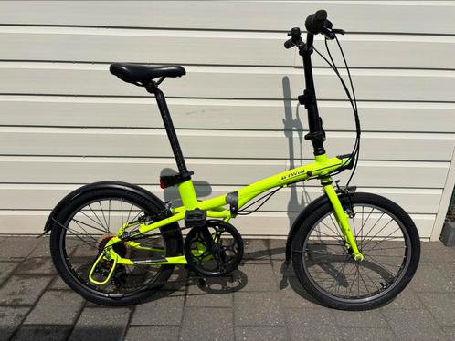 Btwin Tilt 500, Fietsen en Brommers, Fietsen | Vouwfietsen, Gebruikt, Overige merken, 20 inch of meer, Totaal opvouwbaar, Versnellingen