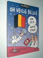 Marec - Oh veilig België - No sex ... only strip !, Boeken, Humor, Gelezen, Cartoons, Ophalen of Verzenden, Marec