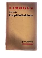 LIMOGES . Après la capitulation - René de Dorlodot  1945, René de Dorlodot, Utilisé, Envoi, 20e siècle ou après