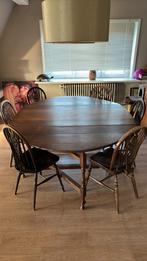 gerestaureerde antieken tafel + stoelen, Ophalen