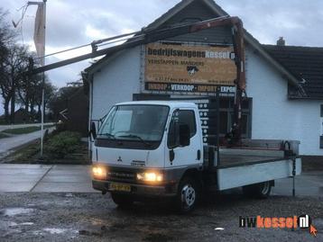 Mitsubishi Canter FB35 3.0 295 City Cab Open Laadbak Kraan beschikbaar voor biedingen