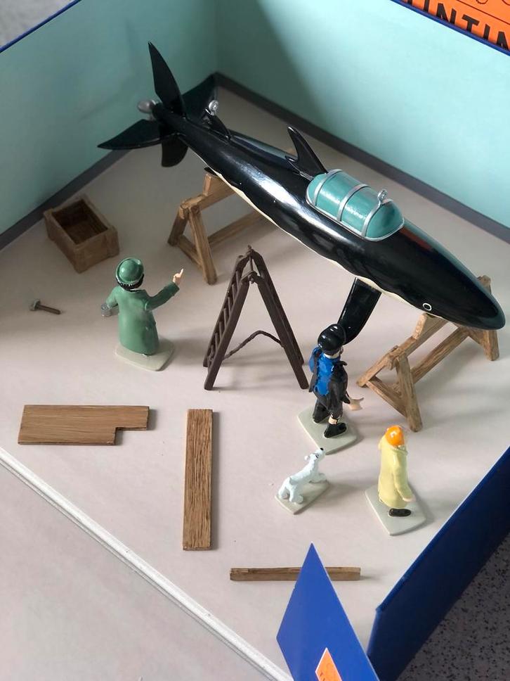 De scene van Rackham Pixi Tintin BC Moulinsart, Verzamelen, Stripfiguren, Nieuw, Beeldje of Figuurtje, Kuifje, Ophalen of Verzenden