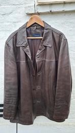 Cortefiel leder jas heren, Large, Ophalen of Verzenden, Gedragen, Maat 52/54 (L), Bruin