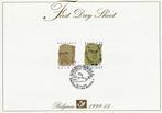 (B) FDS 1999-15  2838/2839 - Nobelprijswinnaars, Doctors in, Postzegels en Munten, Ophalen of Verzenden, Gestempeld, 1e dag stempel