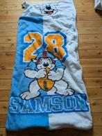 Slaapzak Samson en Gert, Ophalen