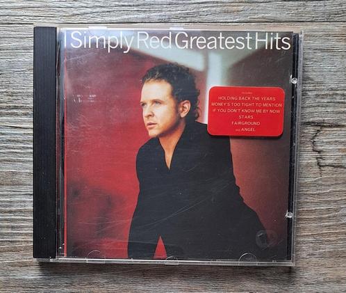 CD : Simply Red Greatest hits (Holding back the tears...), CD & DVD, CD | Pop, Utilisé, 1980 à 2000, Envoi