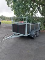 NIEUWE dubbelas XXL aanhangwagen! Rijbewijs b 750kg!, Auto diversen, Aanhangers en Bagagewagens, Ophalen of Verzenden, Zo goed als nieuw