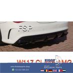 W117 CLA 45 AMG Achterbumper Diffuser zwart origineel Merced, Auto diversen, Tuning en Styling, Ophalen of Verzenden