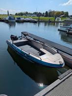 Roofvis boot: Tinn Silver 450, Ophalen, Zo goed als nieuw, Complete set