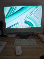 APPLE iMac 24" M1 256GB Groen 2021 (MGPH3F), IMac, Ophalen of Verzenden, Zo goed als nieuw, 8 GB