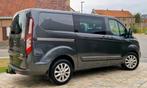 Ford custom 6plaats lichte vracht leer zeer goede staat, Auto's, Ford, Euro 5, Radio, Beige, Leder