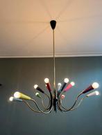 Midcentury, vintage sputnik lamp, Huis en Inrichting, Lampen | Hanglampen, Ophalen, Zo goed als nieuw, Midcentury