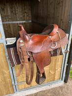 Kwaliteits westernzadel, Dieren en Toebehoren, Ophalen, Zo goed als nieuw, Western