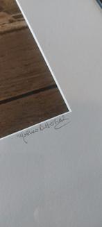 Originele gesigneerde ingelijste foto Matthew Butterfield, Verzamelen, Ophalen, Foto