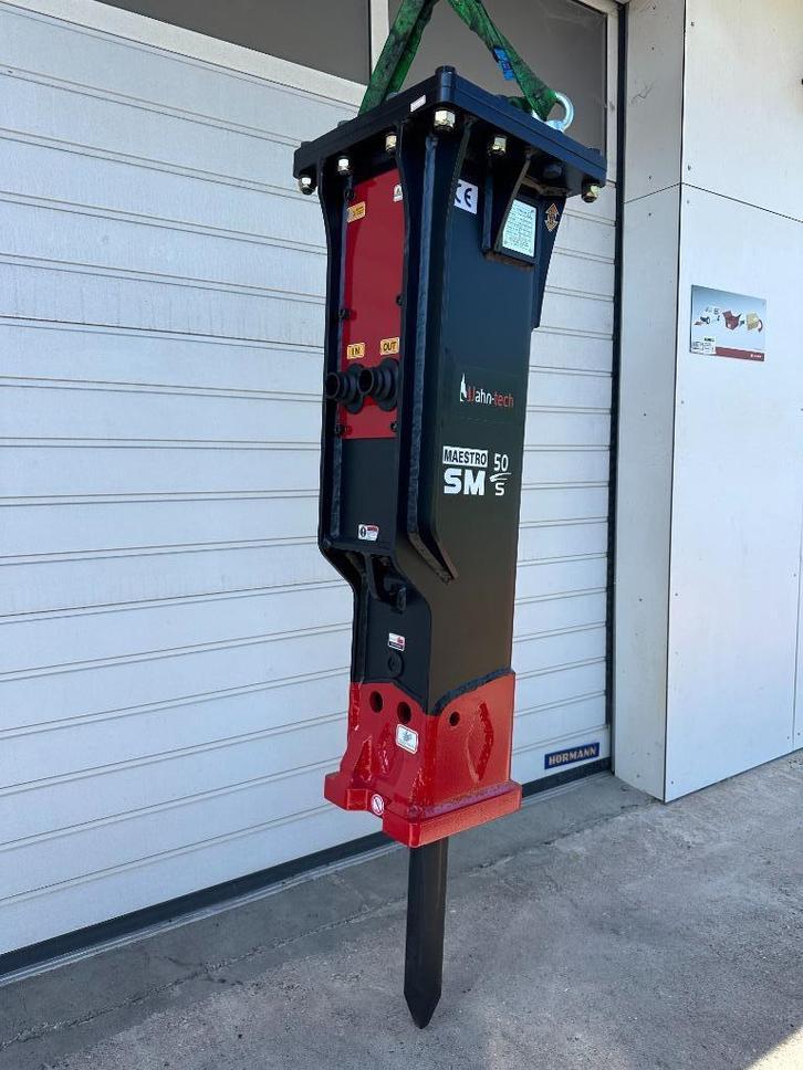 Brise roche Jahn-tech SM50S / 6,0-10,0T, Zakelijke goederen, Machines en Bouw | Onderhoud en Reiniging, Ophalen