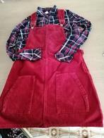 BEL & BO setje salopet rok + blouse maat 158, Meisje, Ophalen of Verzenden, Zo goed als nieuw, Setje