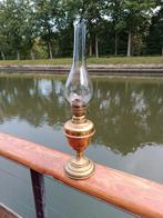 olielamp petroleum lamp in koper, Antiek en Kunst, Ophalen