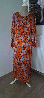 Natan-jurk in geplooid katoen-zijden met bloemenprint, Taille 42/44 (L), Enlèvement, Neuf