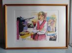 SABENA Lithographie 1973 sous cadre, Ophalen, Zo goed als nieuw, 1 t/m 20