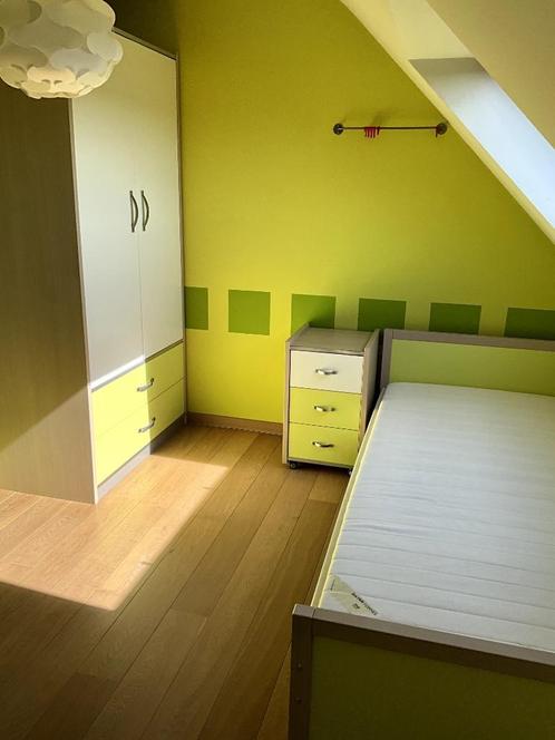 Slaapkamer kind Linea Troy (limoen/wit) Vroomshoop meubelen, Huis en Inrichting, Slaapkamer | Complete slaapkamers, Zo goed als nieuw