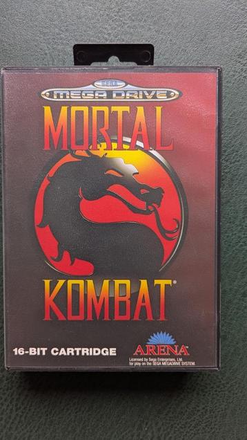 Sega Mega Drive Mortal Kombat beschikbaar voor biedingen