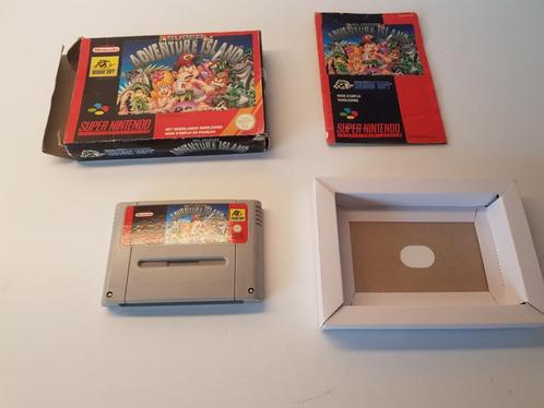 Super nintendo adventure island CIB, Games en Spelcomputers, Games | Nintendo Super NES, Zo goed als nieuw, Ophalen of Verzenden