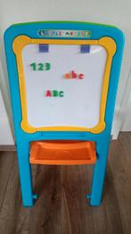 opvouwbaar dubelzijdig krijtbord / magneetbord / whiteboard, Kinderen en Baby's, Speelgoed | Educatief en Creatief, Ophalen, Gebruikt
