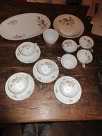 BAVARIA porselein deel servies rozen vintage met Tide punten, Antiek en Kunst, Ophalen