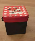 Siège cube avec espace de rangement (30 cm), Enlèvement, Comme neuf