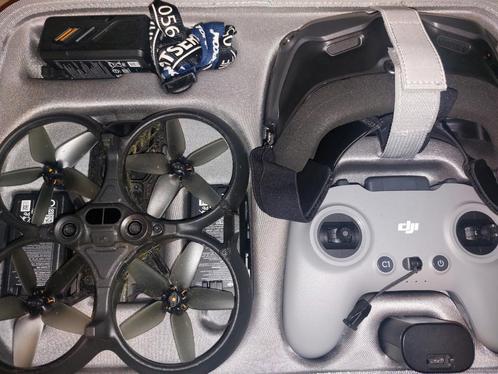 DJI Avata Fly More Combo + Bril met foam en Case, Audio, Tv en Foto, Drones, Zo goed als nieuw, Ophalen of Verzenden