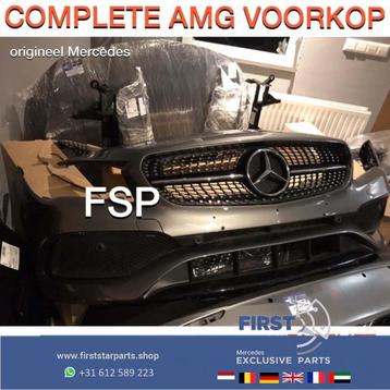 W117 C117 X117 CLA FACELIFT AMG VOORKOP 787 GRIJS COMPLEET L beschikbaar voor biedingen