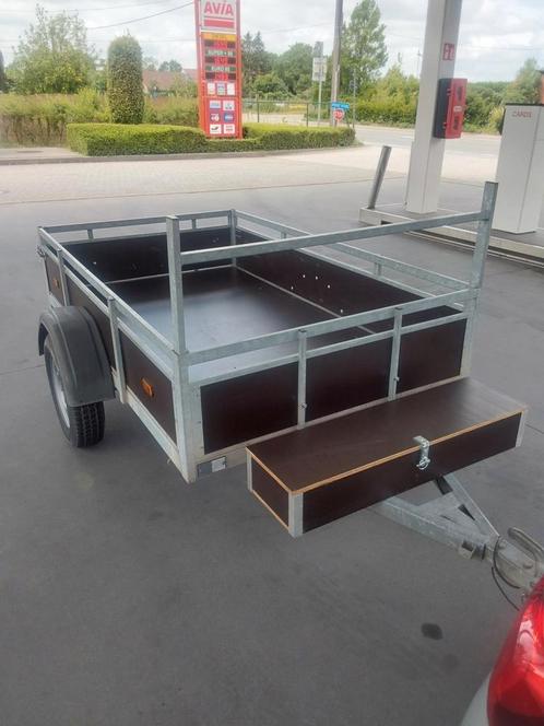 Gegalvaniseerde aanhangwagen, Auto diversen, Aanhangers en Bagagewagens, Zo goed als nieuw, Ophalen