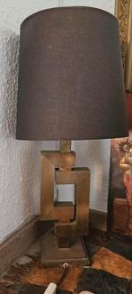 Lampe laiton inspiration designer Willy Rizzo par Roméo Rega, Antiek en Kunst, Ophalen