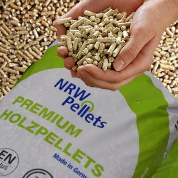 Houtpellets voor pelletkachel, NRW pellets: AFGEHAALD, Tuin en Terras, Brandhout, Blokken, Overige houtsoorten, Minder dan 3 m³