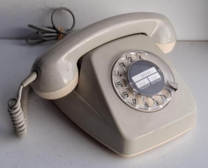 Joli ancien téléphone vintage gris Siemens, Antiek en Kunst, Antiek | Woonaccessoires, Ophalen of Verzenden