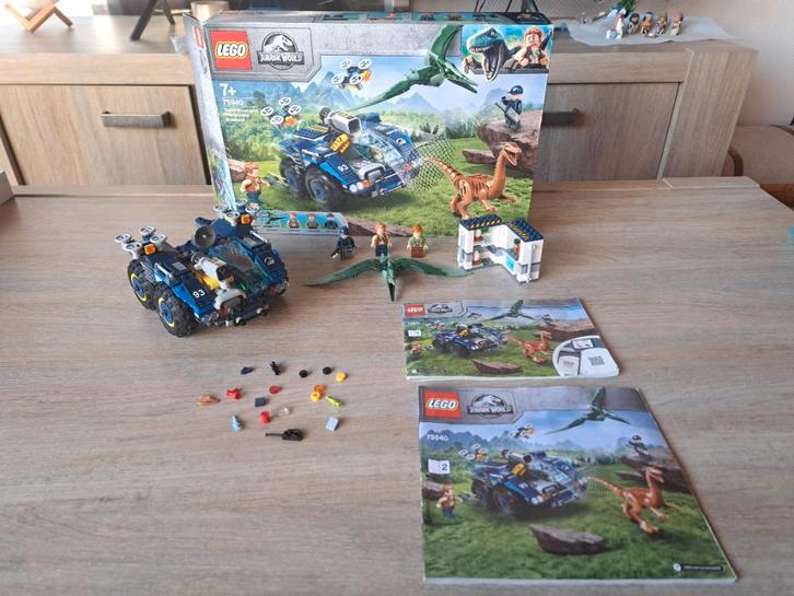 LEGO Jurassic World : 75940 Galliminus and Pteranodon., Kinderen en Baby's, Speelgoed | Duplo en Lego, Zo goed als nieuw, Lego
