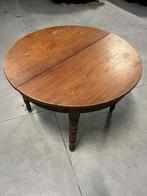 Houten tafel, Huis en Inrichting, Tafels | Salontafels, Ophalen, Gebruikt, Rond
