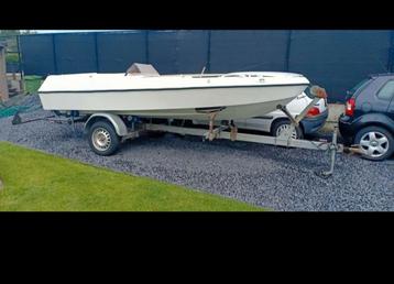 Speedboot met Castoldi waterjet + trailer – géén vaarbewijs  beschikbaar voor biedingen