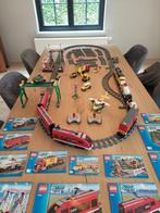 Lego TREIN + STATION, Kinderen en Baby's, Speelgoed | Duplo en Lego, Ophalen, Zo goed als nieuw, Complete set, Lego