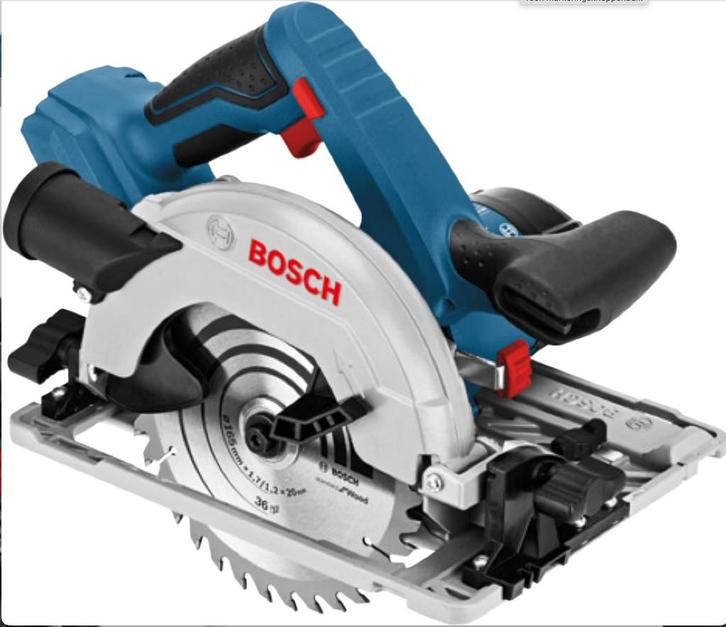 Bosch Professional Cirkelzaag geleiderailsysteem zonder accu, Bricolage & Construction, Outillage | Scies mécaniques, Scie circulaire