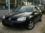 Vw golf 5 met keuring verkoop en garantie, Auto's, Voorwielaandrijving, 4 deurs, Zwart, Leder en Stof