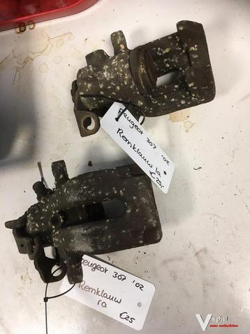 peugeot 307 1.6 16v '02 remklauw L+R achter beschikbaar voor biedingen