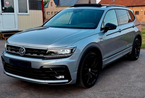 Vw Tiguan 4MOTION R-line Black Edition 7pl 200pk, Auto's, Volkswagen, Bedrijf, Tiguan, 4x4, ABS, Achteruitrijcamera, Adaptieve lichten