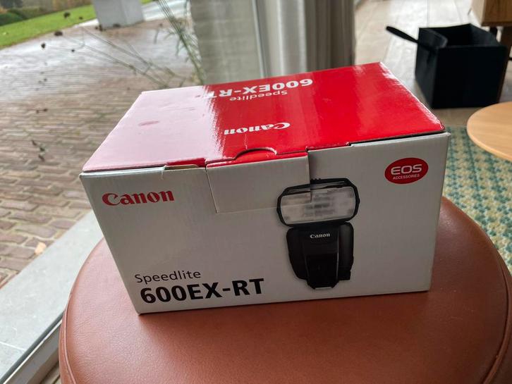 Canon Speedlite 600EX-RT (nieuw!), TV, Hi-fi & Vidéo, Photo | Flash, Canon, Enlèvement