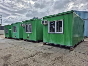 Meerdere 6x3m kantoorunits / bouwketen / woon/schaftunits beschikbaar voor biedingen