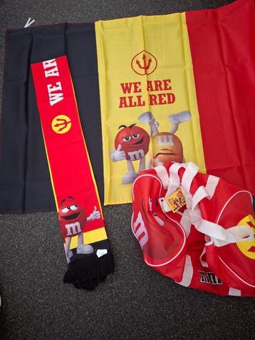 Lot M&M gadgets Rode Duivels Belgisch Voetbal nieuw, Verzenden, Nieuw, Overige typen